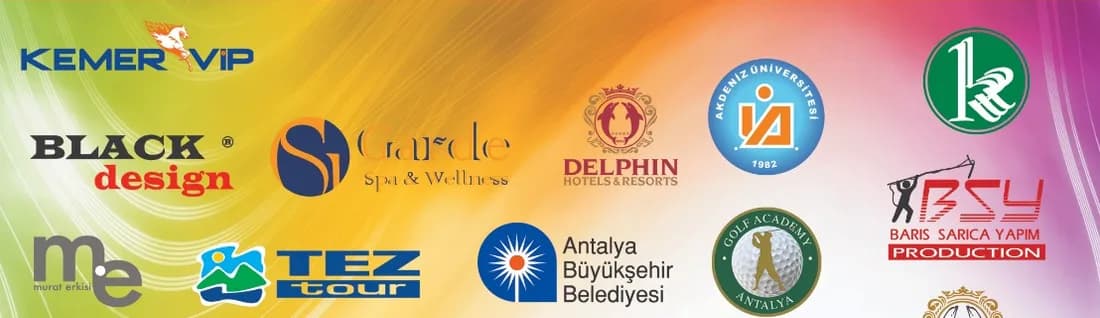 Turuncu Baskı Merkezi kataloğundaki referans firma logoları